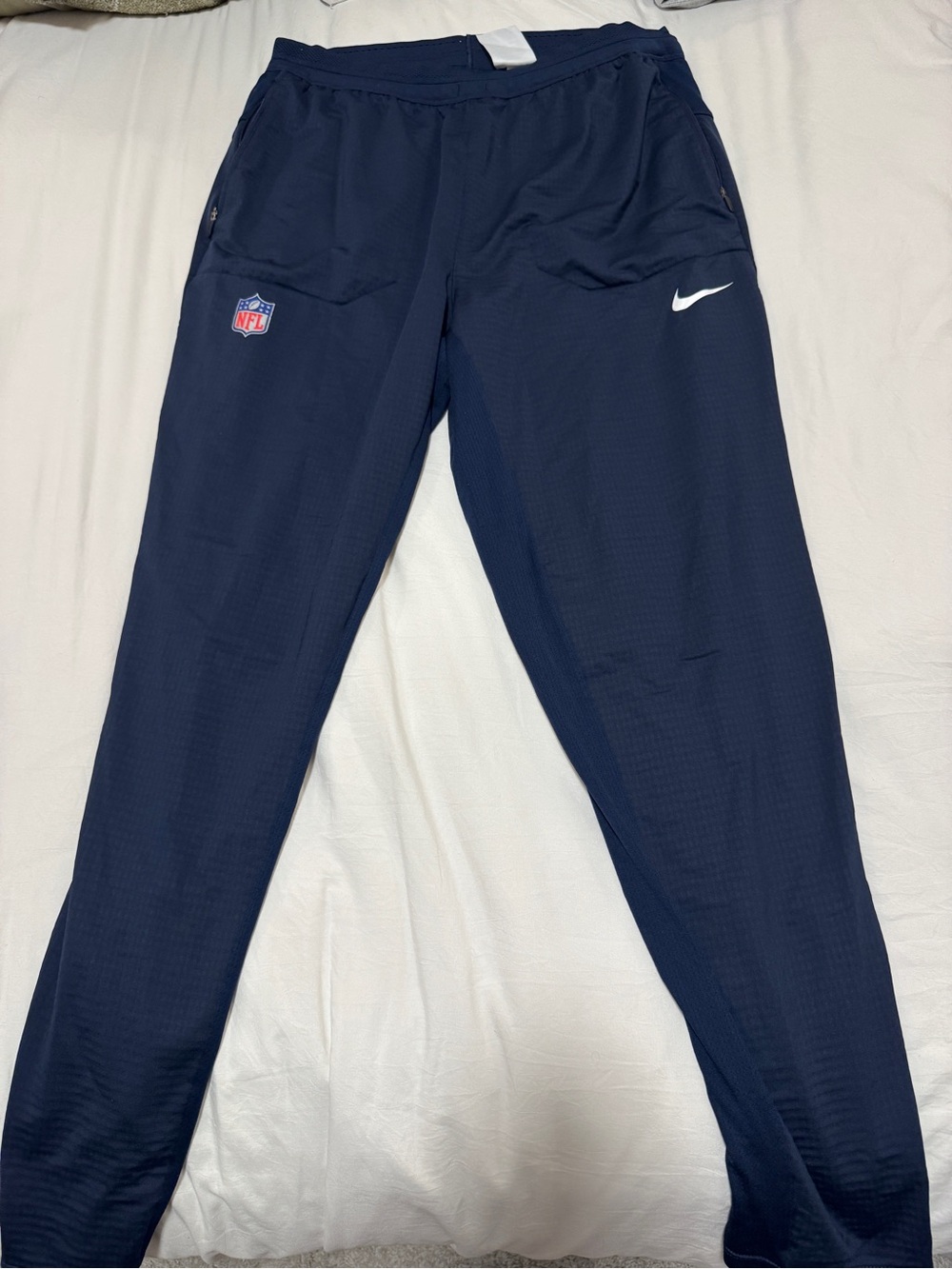 Nike Men’s Navy Blue Joggers with NFL Logo